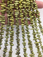AA 4-5mm green Biwa Pearl Necklace,Genuine Fresh Water Pearl,Wedding Necklace,Mothers Day,ZS-80-10-44
