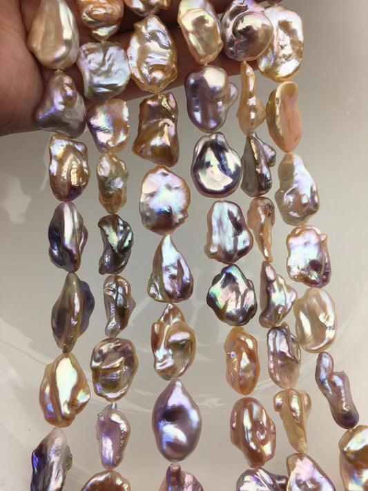 AAA 13-15mm natural mix color keshi Freshwater Pearl,DIY Loose Freshwater Pearl,wholesale price,china wholesale pearl,ZS-200-121-2