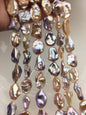 AAA 13-15mm natural mix color keshi Freshwater Pearl,DIY Loose Freshwater Pearl,wholesale price,china wholesale pearl,ZS-200-121-2