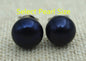 Select 4/5/6/7/8/9/10mm size Black Pearl Stud Earrings,Select Size, AAAA pearl earrings,Sterling Silver,Wedding,classic pearl studs,SE1-017