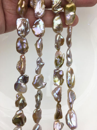 AAA 11-13mm natural bronze keshi Freshwater Pearl,DIY Loose Freshwater Pearl,ZS-200-121-21