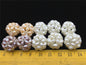 1pc 18mm pearl ball,Loose Handmade Pearl Balls,Freshwater Pearl Ball,Pearl white Pearl Ball,White Potato Bead Loose Freshwater Pearl,APL-003