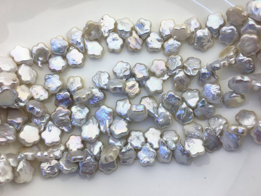AA+ 11-13mm White plum blossom Freshwater Pearl,ZS-119-28