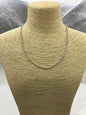 14.5+2'' AA+ 1.8-2mm tiny gray rice freshwater Pearl necklace,genuine freshwater Pearl necklace,Natural Pearl Necklace,NPN1-146