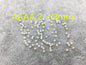 5pcs AAAA 2-2.2mm white round seed freshwater pearls,no hole,tiny pearl supply,good quality,through hole,RP2-4A-1
