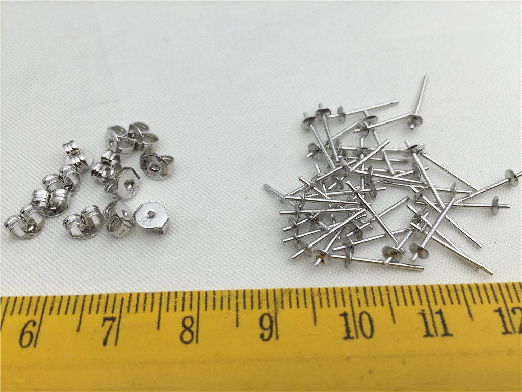 Quality Update! High quality sterling silver stud,s925 sterling silver stud, rose gold,yellow gold stud for earrings,ASL-ER-003
