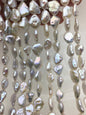 High Luster!AAA 8-11mm white keshi Freshwater Pearl,DIY Loose Freshwater Pearl,ZS-200-25