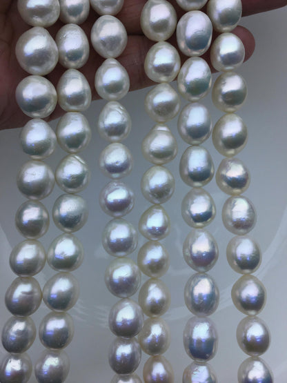 AA+ 11-13mm White Teardrop Edison Freshwater Pearl,ED12-2A-5-15