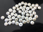 20pcs AA+ 12-14mm Big white button freshwater pearls,2mm large hole,Rondelle pearl Beads,loose freshwater pearl,DIY material,SM13-2A-1