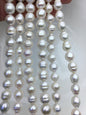 AA+ 9.5-12mm white big button round Edison Freshwater Pearl,ED12-2A-5-5