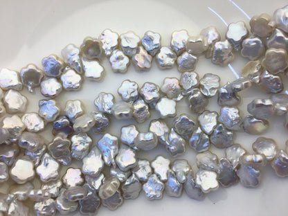 AA+ 11-13mm White plum blossom Freshwater Pearl,ZS-119-28