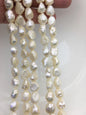 AAA 9-10mm natural white thorn freshwater pearl,LM9-T6