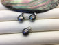 1pc 11-12mm Green Drop Tahitian Pearl Pendant, natural color sea pearl, NC1-045