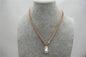 AAA Big Flameball Pearl Leather Cord Necklace,pearl and leather jewelry,leather necklace,creamy pearl,flameball pearl,Le5-020