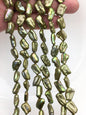 AAA Green Biwa keshi Freshwater Pearl,DIY Loose Freshwater Pearl,ZS-200-85
