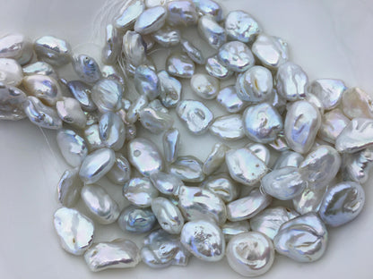 AA+ 16-18mm white keshi Freshwater Pearl,ZS-200-13