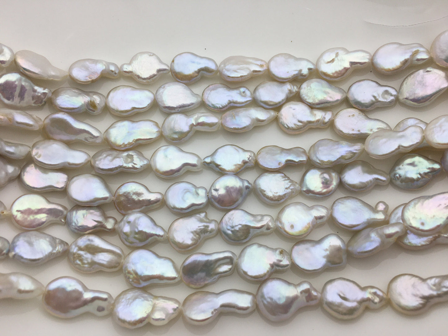 AAA 11-12mm White Drop Coin freshwater pearls,diy bead,flat round pearl bead,COIN12-3A-3-4