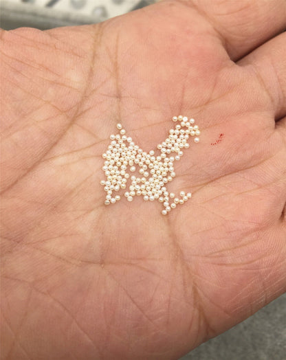 AAA 1mm white near round freshwater seed pearls,no hole,,Cultured pearl,diy pearl beads,Happiness,birthday,RP1-3A-1