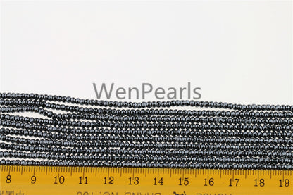 Hematite,2x3mm Rondelle Beads,AAA, 180pcs,15.5 inches,G50-B23-001