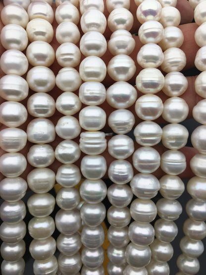 AA 10.5-11.5mm whtie button round freshwater loose pearls,SM11-2A-2