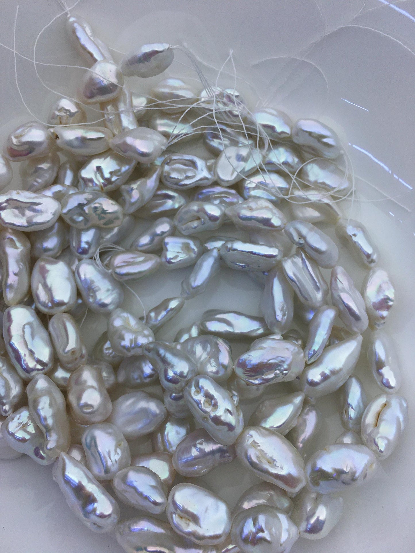 AA+ 11-13mm white keshi thick long Freshwater Pearl,DIY Loose Freshwater Pearl,wholesale price,china wholesale pearl,ZS-200-73