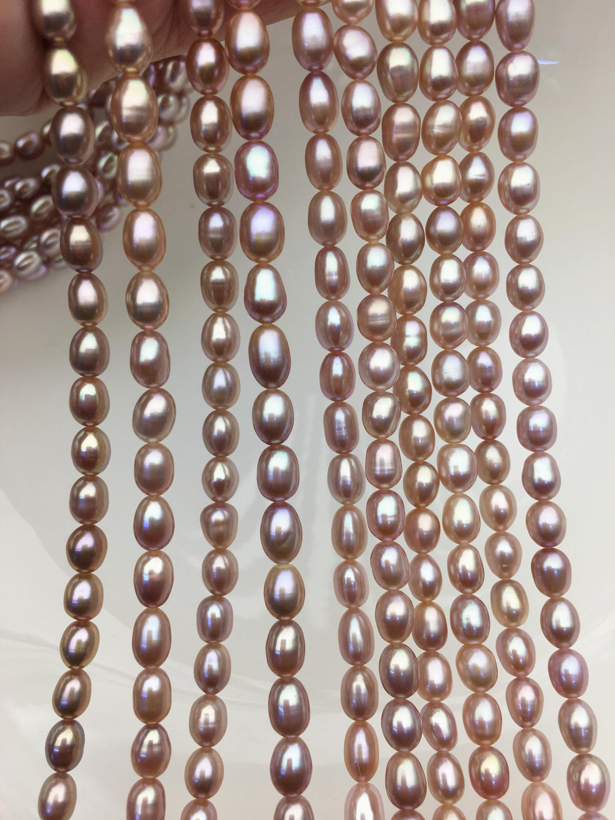 AAA 5-6mm purple oval pearl beads,high luster freshwater pearls,loose freshwater pearl,LR5-T6