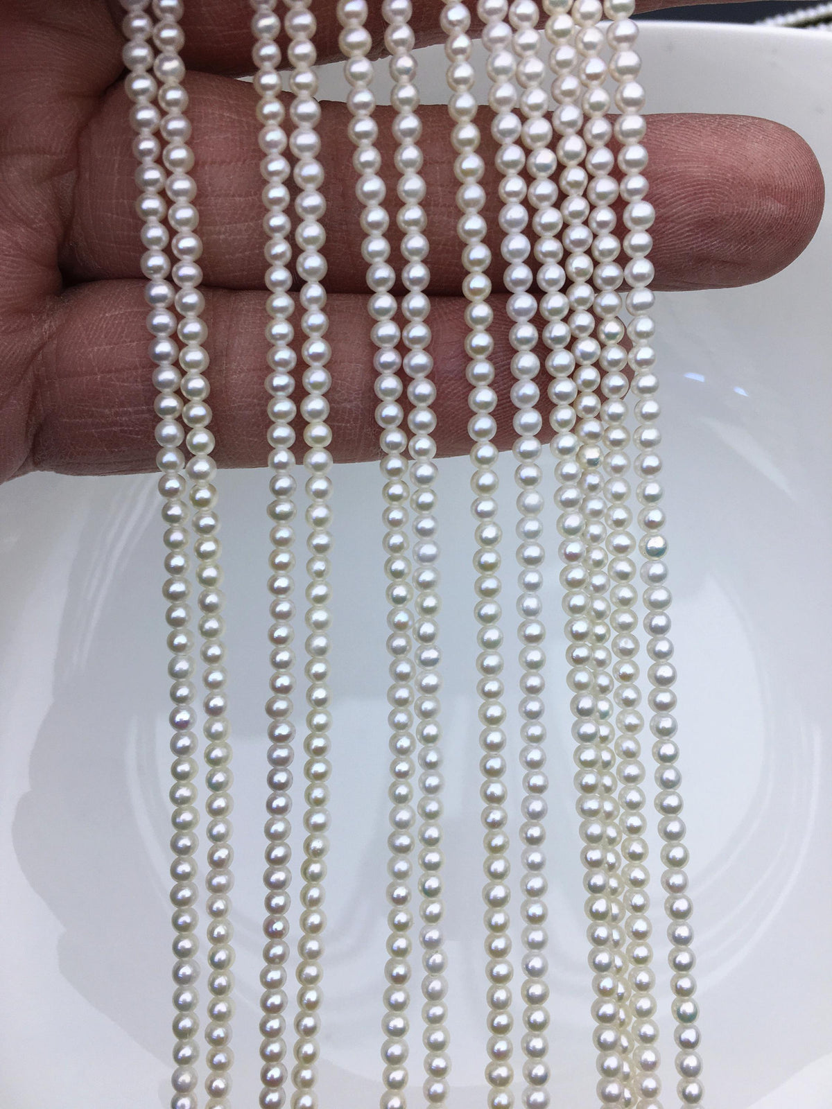 AAA 2.5-2.7mm white round seed freshwater pearls,Valentine's Day gift,for pearl necklace,loose freshwater pearl,RP2-3A-13