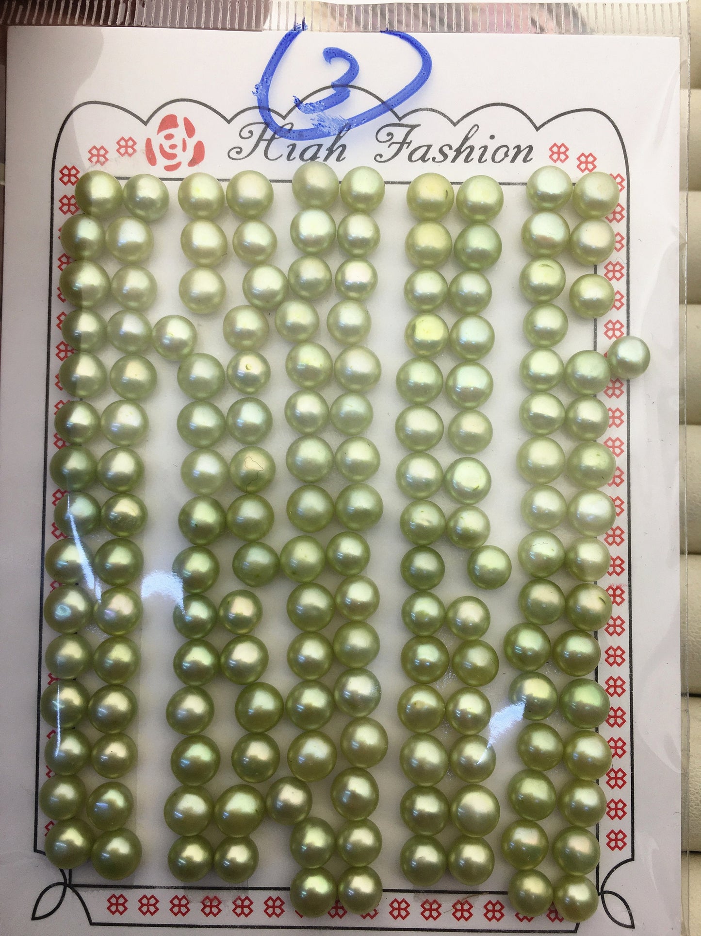 75 pairs AAA 5-6mm green button round freshwater pearl,WHOLESALE,design for earrings,design for stud earrings,BTN5-T1
