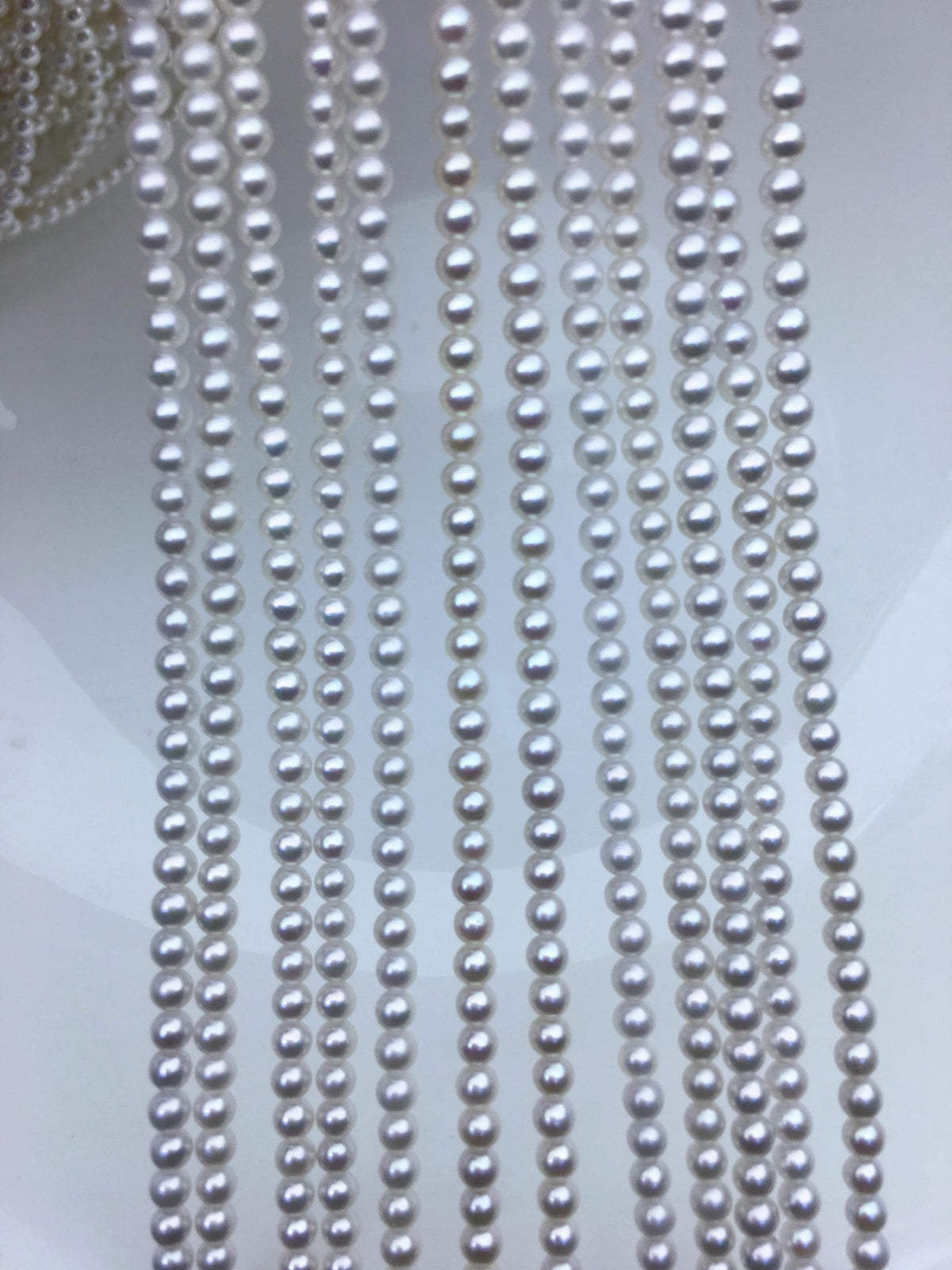 AAA 3-3.5mm white round freshwater pearls,white round pearl,pearl wholesale,RP3-3A-3