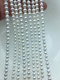 AAA 5.5-6mm white round freshwater pearls,RP5-3A-7