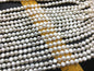 AAA 6mm white nugget freshwater pearls,3A baroque pearl,irregular nugget freshwater pearl strand,LM6-3A-8