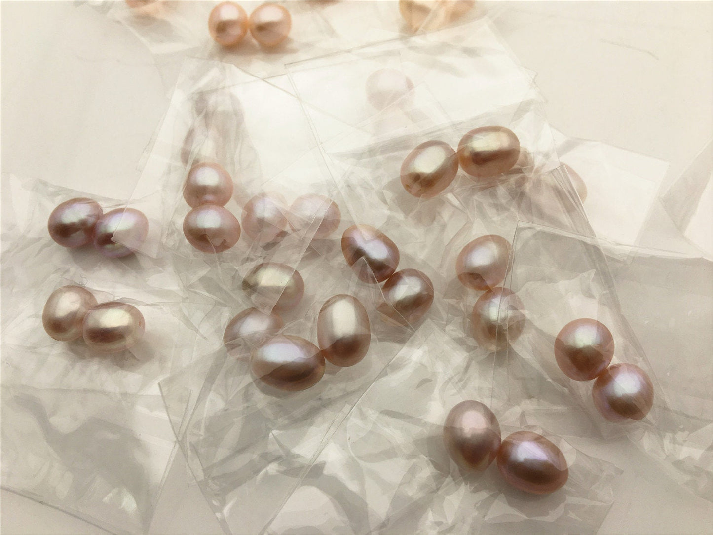 AAA 9-10mm White/Pink/Purple rice freshwater pearls pairs,tear drop pearl earrings,dangle pearl earrings,LR9-3A-2