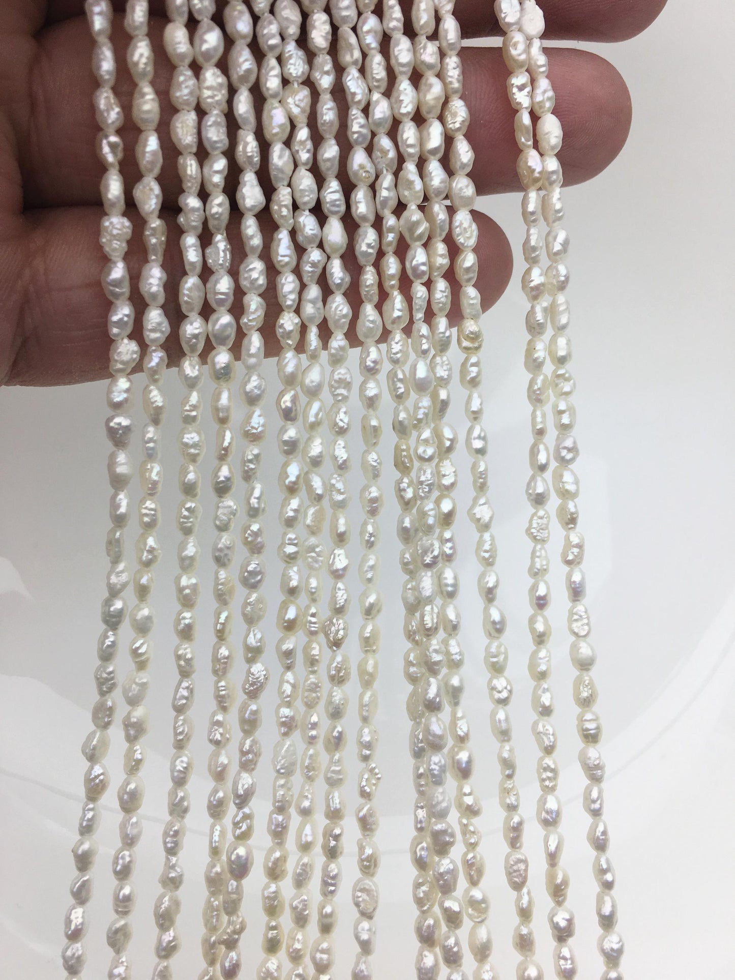 AA+ 3x4-5.5mm white keshi Freshwater Pearl,diy Loose Freshwater Pearl,wholesale price,china wholesale pearl,ZS-200-41