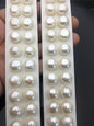 Rare!AAA 12-12.5mm High Luster White baroque button freshwater pearls,round button pearl pairs,pearl earring,pearl stud,BTN12-2A-4