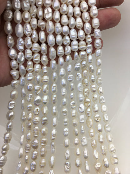AA 6-7mm white keshi Freshwater Pearl,diy Loose Freshwater Pearl,wholesale price,china wholesale pearl,ZS-200-62