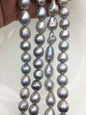 A 11-13mm big gray baroque drop Edison Freshwater Pearl,ED12-2A-5-77