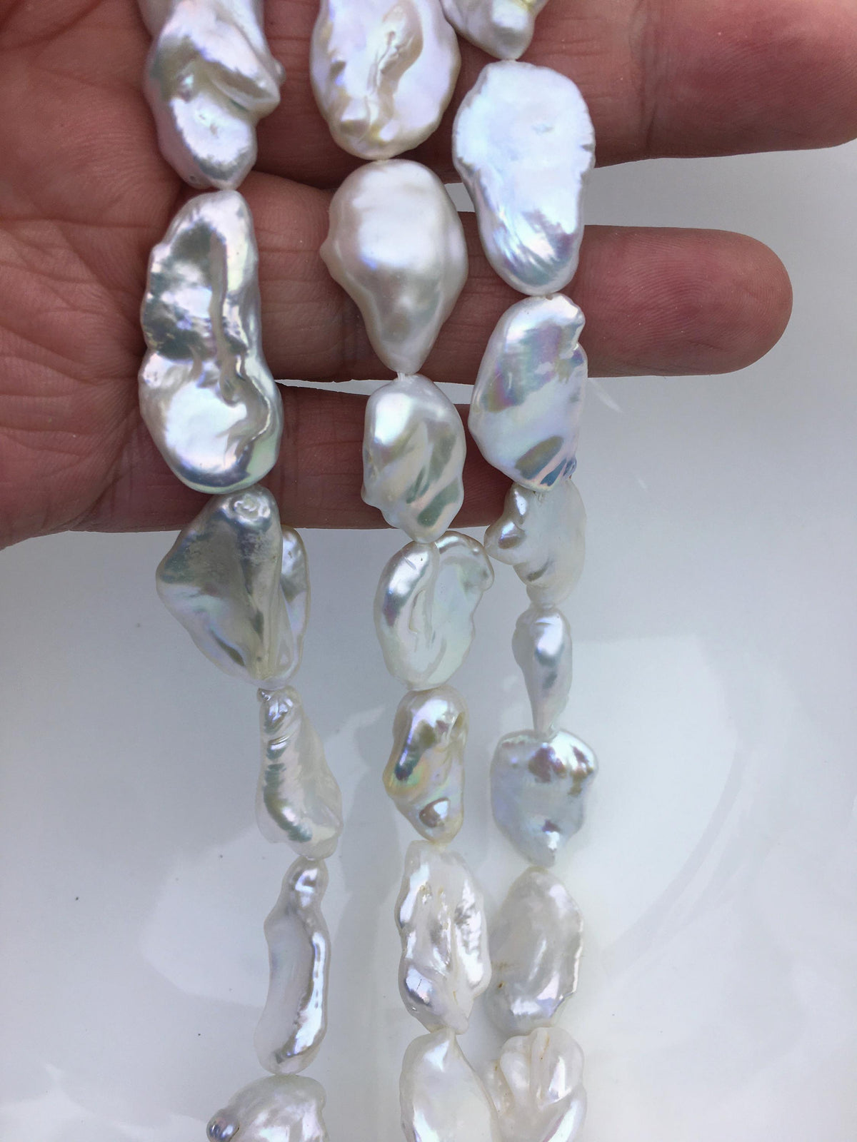 AA+ 14-16mm white keshi baroque Freshwater Pearl,DIY Loose Freshwater Pearl,wholesale price,china wholesale pearl,ZS-200-115