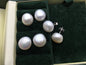 high luster!AAA 10.5-11mm Big White Nugget baroque pearl stud earrings - Freshwater Pearls earrings - SE1-069-14