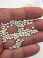 30pcs AAA 3-3.5mm White Seed Button freshwater Pearls,no hole,BTN3-T3