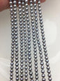AAA 5-5.5mm gray near round freshwater pearls,RP5-3A-20