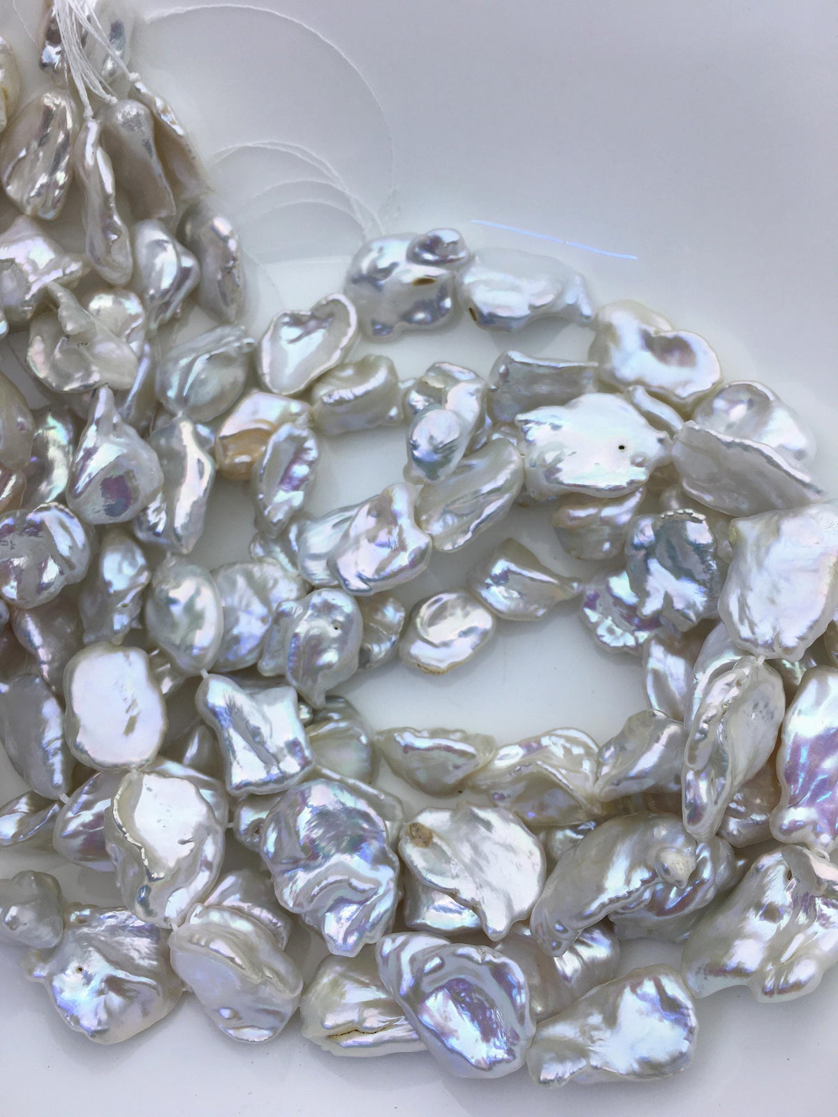 AA+ 14-17mm white big keshi Freshwater Pearl,DIY Loose Freshwater Pearl,wholesale price,china wholesale pearl,ZS-200-87