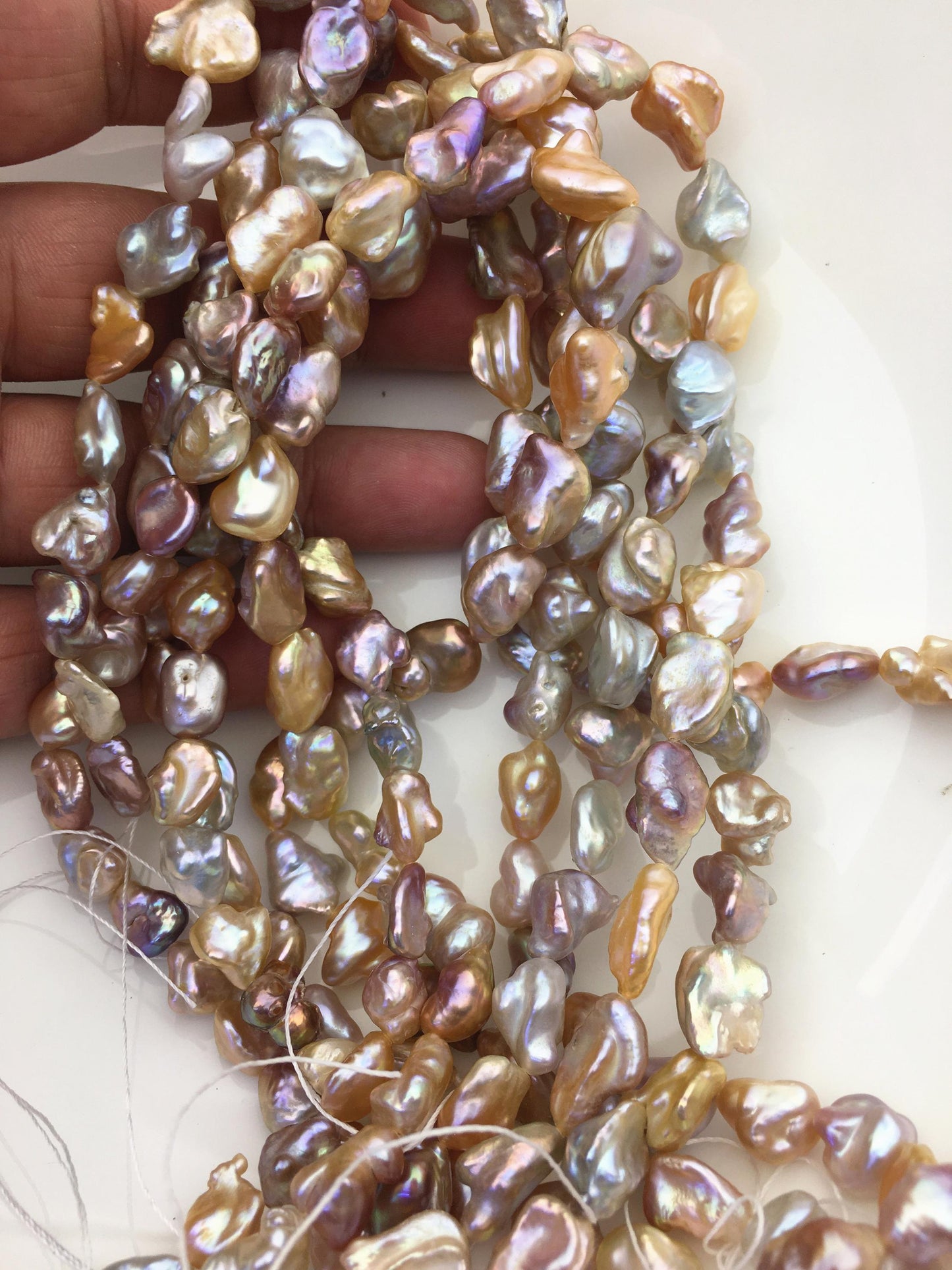 AAA 8-10mm natural pink purple thick keshi Freshwater Pearl,DIY Loose Freshwater Pearl,ZS-200-121-11