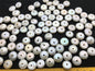 10pcs AA 14-15mm white coin freshwater pearls,2.2mm large hole,Rondelle Pearl Beads,large coin pearls,diy bead,COIN14-2A-13