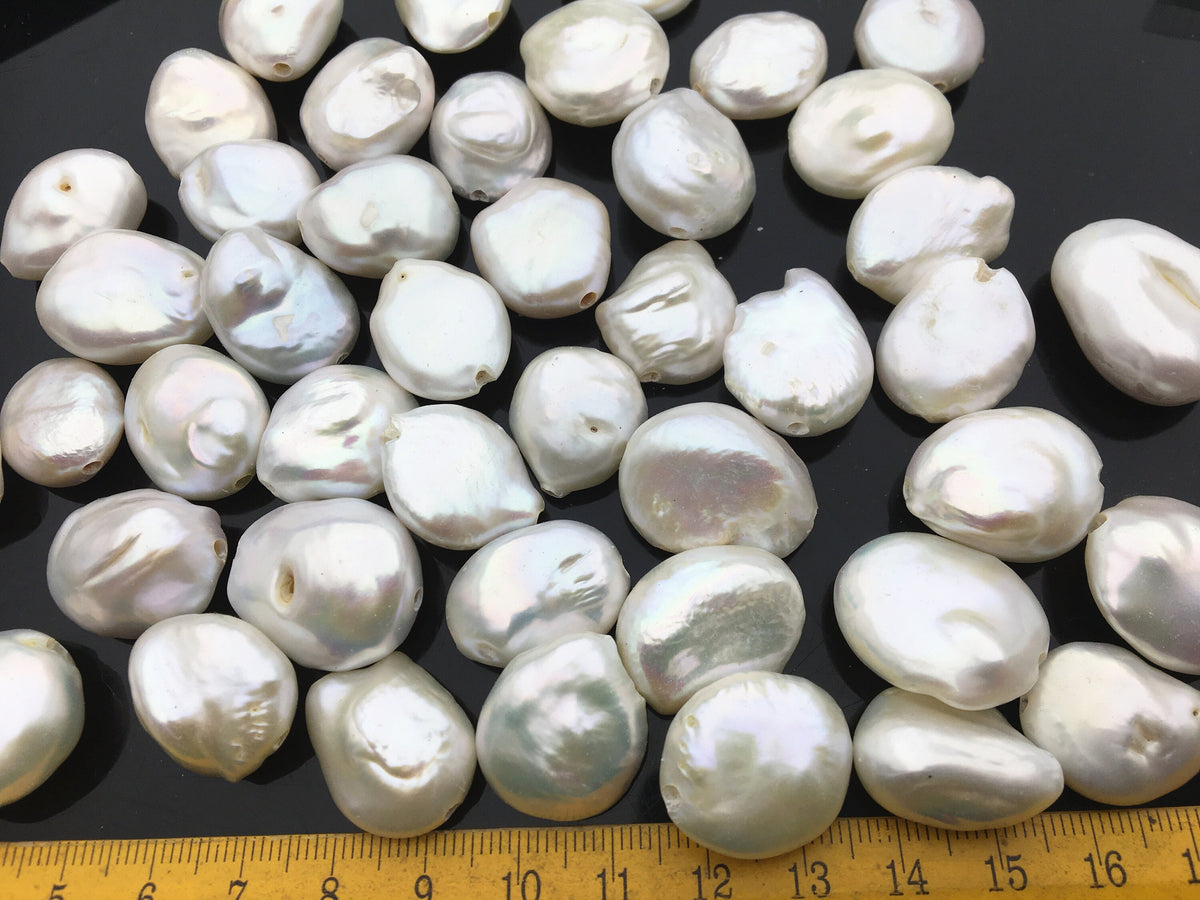 AAA White big Baroque Pearl necklace,Leather Pearl Choker,Pearl Leather Necklace,White Freshwater pearl,Black Leather Pearl necklace,Le1-081