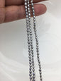 3 strands AA+ 2.5-3mm gray nugget seed pearls,irregular nugget freshwater pearl strand,cheap price,pearl factory china,LM2-T1