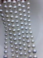 AA+ 8-10mm white baroque drop Edison Freshwater Pearl,ED10-2A-2-56