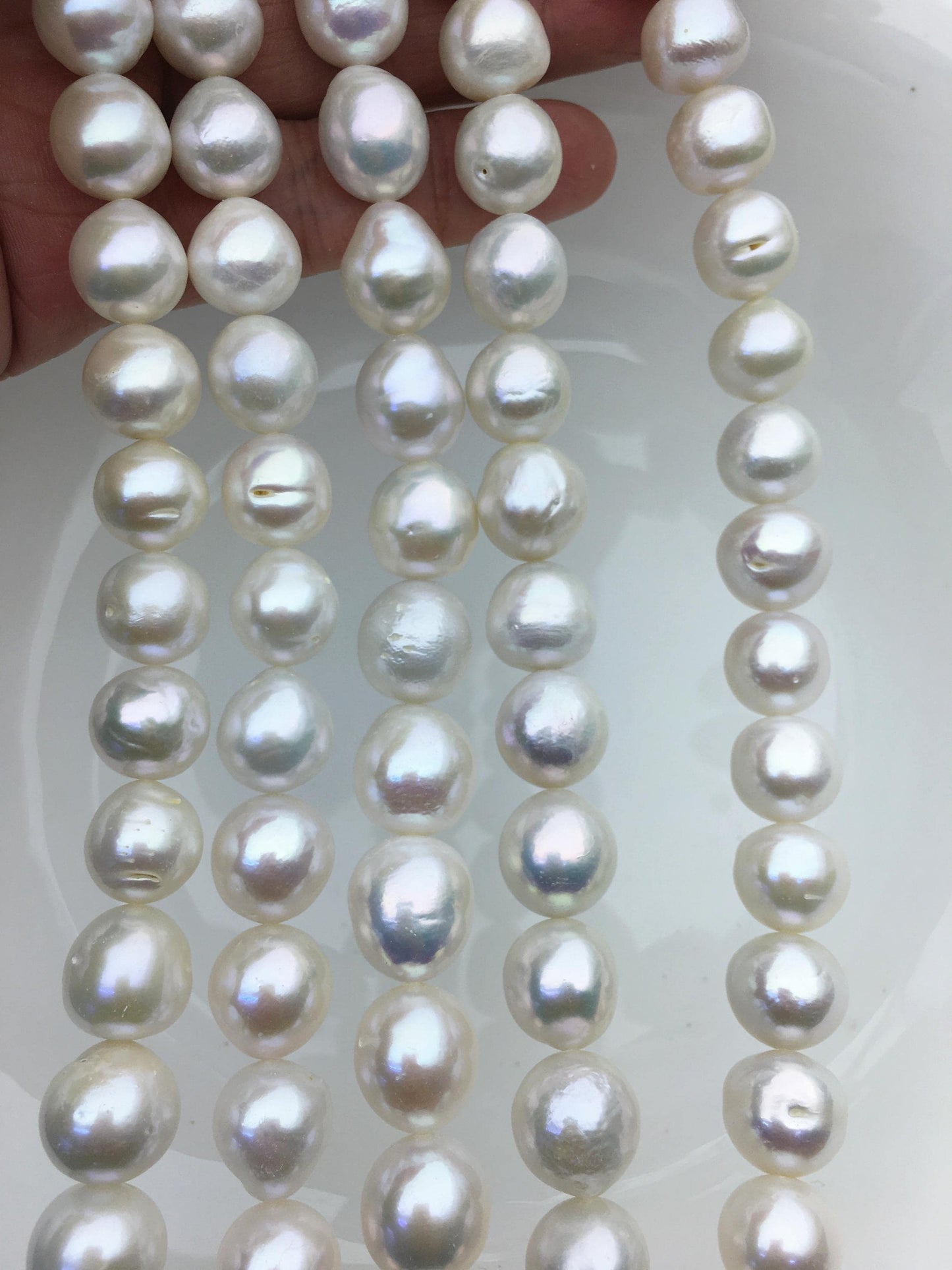AA+ 12-14mm white big drop Edison Freshwater Pearl,ED12-2A-5-13