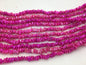 AAA 5-6mm red Keshi pearls,Center drilled,ZS-128-40