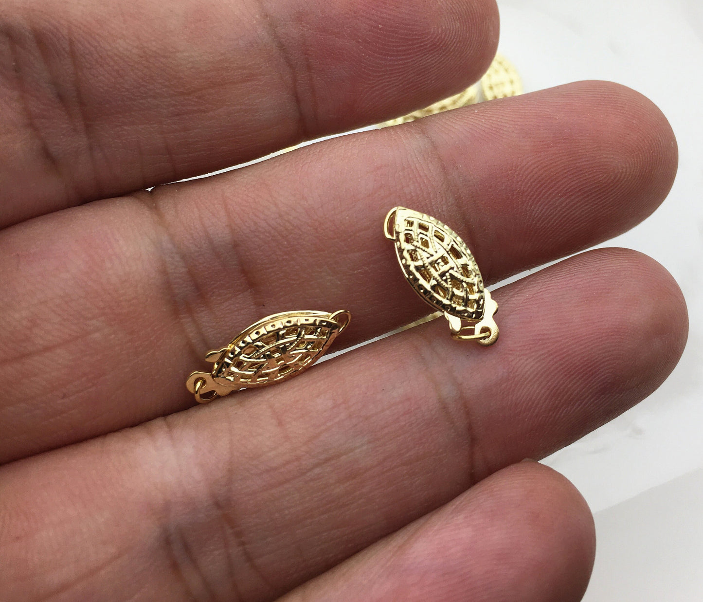 1pc 13x5.5mm 14k gold filled Vintage Clasp,AGF-CL-005