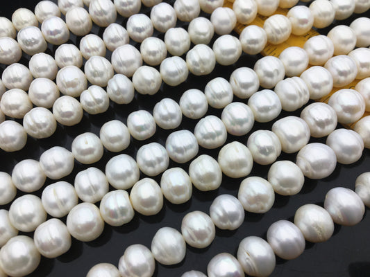 AA 10.5-11.5mm whtie button round freshwater loose pearls,SM11-2A-2